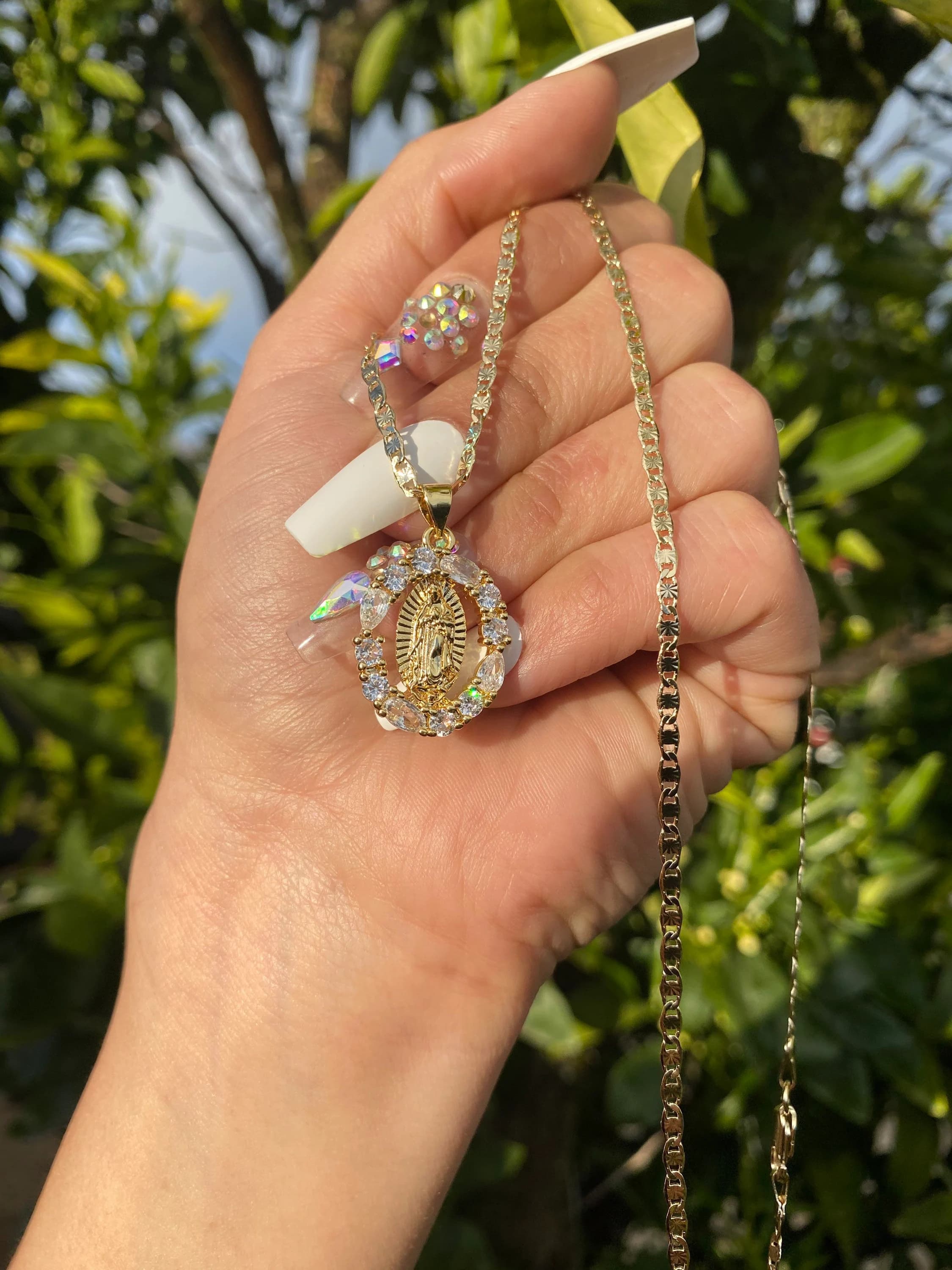 Collar Virguen de Guadalupe
